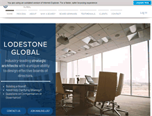 Tablet Screenshot of lodestoneglobal.com